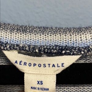 Aeropostale Tops - Mock Neck Contrast Trim Striped Tee Aeropostale Tops - Mock Neck Contrast Trim Striped Tee
